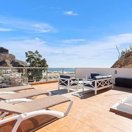 Rivera Del Puerto Luxury Penthouse With Great Terrace And Sea View Puerto De Mogan Eksteriør bilde