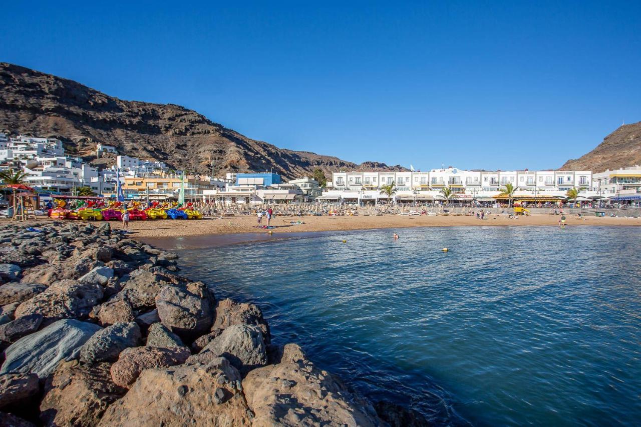 Rivera Del Puerto Luxury Penthouse With Great Terrace And Sea View Puerto De Mogan Eksteriør bilde