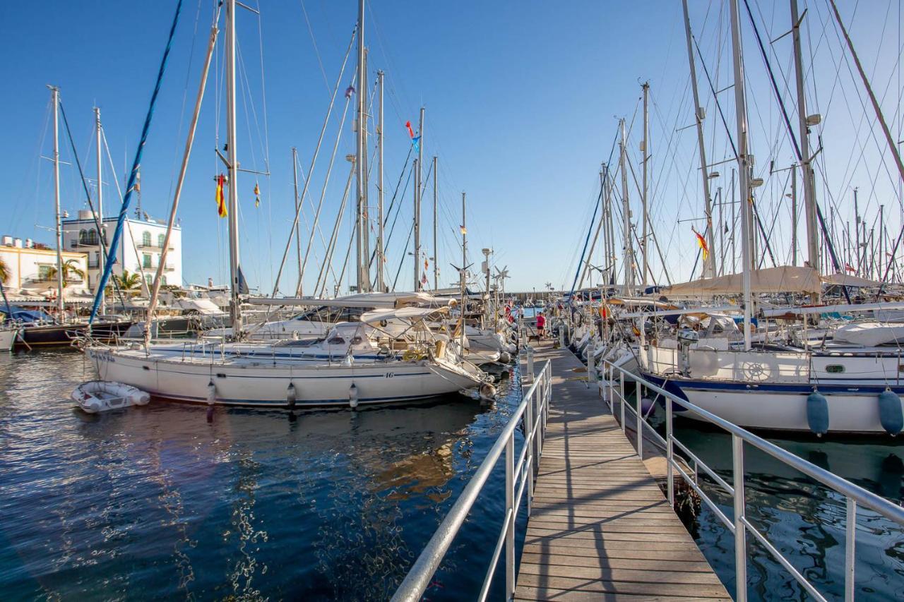 Rivera Del Puerto Luxury Penthouse With Great Terrace And Sea View Puerto De Mogan Eksteriør bilde