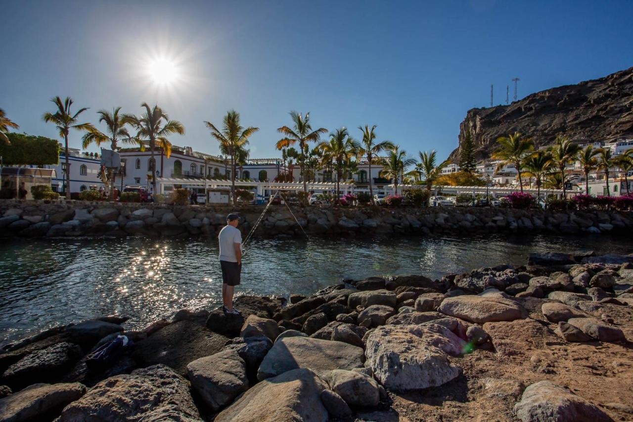 Rivera Del Puerto Luxury Penthouse With Great Terrace And Sea View Puerto De Mogan Eksteriør bilde